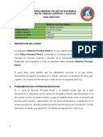 Guia Didáctica Derecho Procesal Penal II. ACTUALIZADA