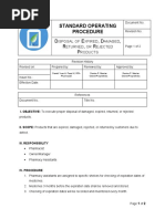 Standard Operating Procedure Fire Control and Prevention | PDF