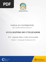Declaração Periódica IVA - Modelo 7 | PDF | Imposto sobre Valor ...