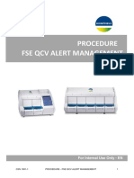 PROCEDURE - FSE QCV Alert Management - CSN 1901-1