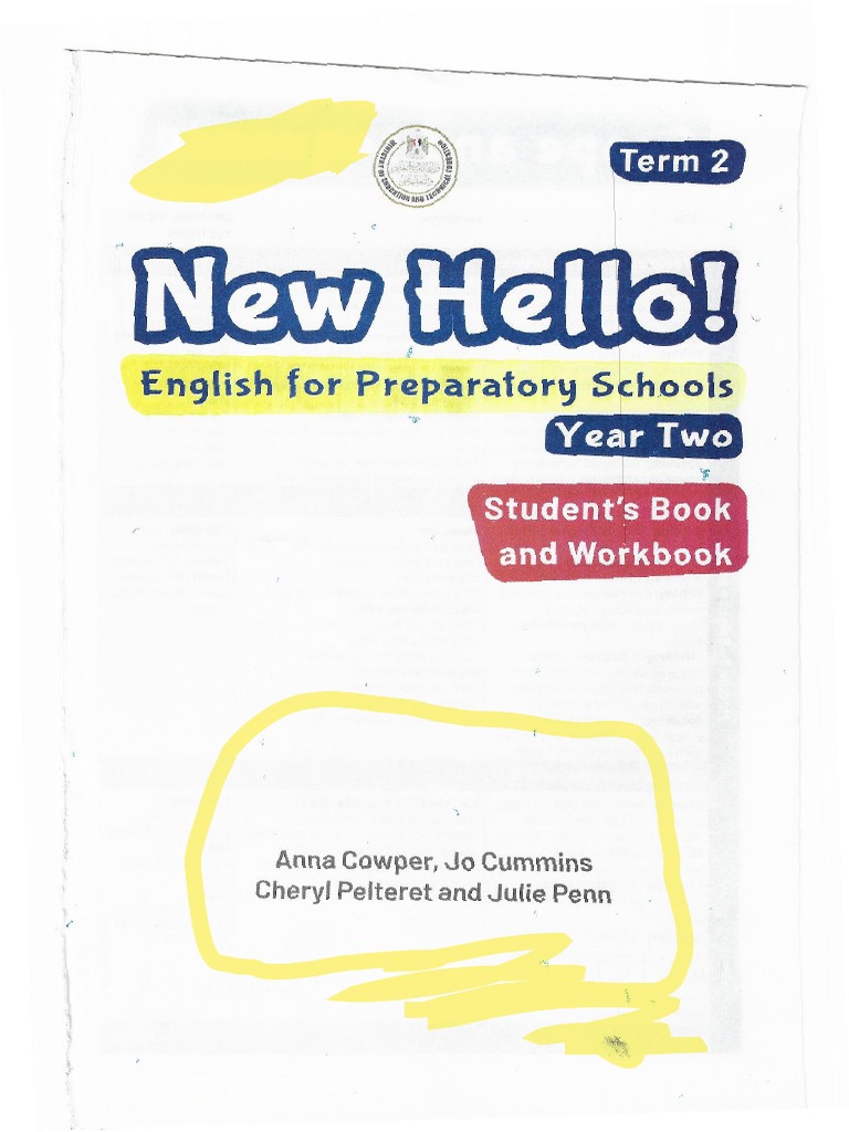 G8 New Hello! Prep. Term 2 SB 2021 Cover | PDF