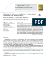 Measuring The Closeness To Singularities of A Planar P 2018 Applied Mathemat