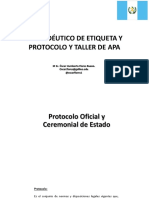 Primer Resumen Propedeu Tico Etiqueta y Protoclo