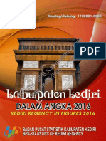 Kabupaten Kediri Dalam Angka 2016