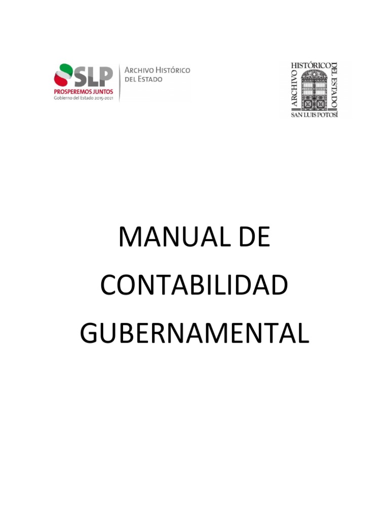 A.1.2.Manual de Contabilidad | PDF
