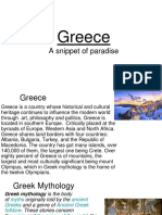 Presentation About Greece