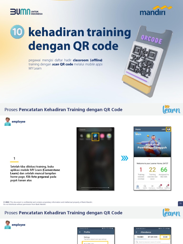 Pencatatan Kehadiran Training QR Code | PDF | Bisnis | Pengelolaan ...