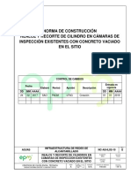 NC As IL02 10 Realce y Recorte de Cilindro en Camaras de Inspeccion Existente