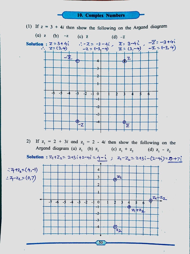 10 11sci Complex Numbers | PDF