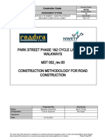 Method Statement 003 Rev00 Construction Works