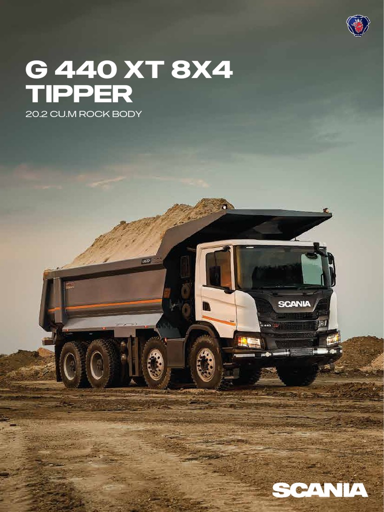 Scania G 440 XT 8x4 Tipper Specs | PDF | Home & Garden | Computers
