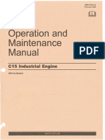 Caterpillar C-15 Engine O-M Manual JRE1 - Up