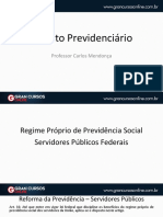 Aula 6 - Regimes de Previdência II