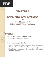 Chapter 4 Interacting With Database