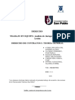 TAREA Análisis de Jurisprudencia Sobre Lesión