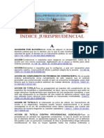 Indice Jurisprudencial Sala Civil-Familia