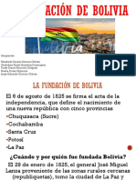 La Fundación de Bolivia