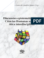 Discussoes Epistemologicas As Ciencias H