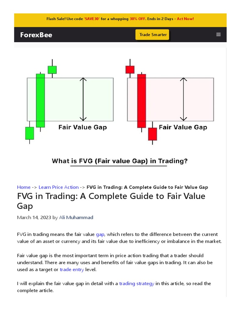 Forexbee Co FVG Trading | PDF | Technical Analysis | Market Trend