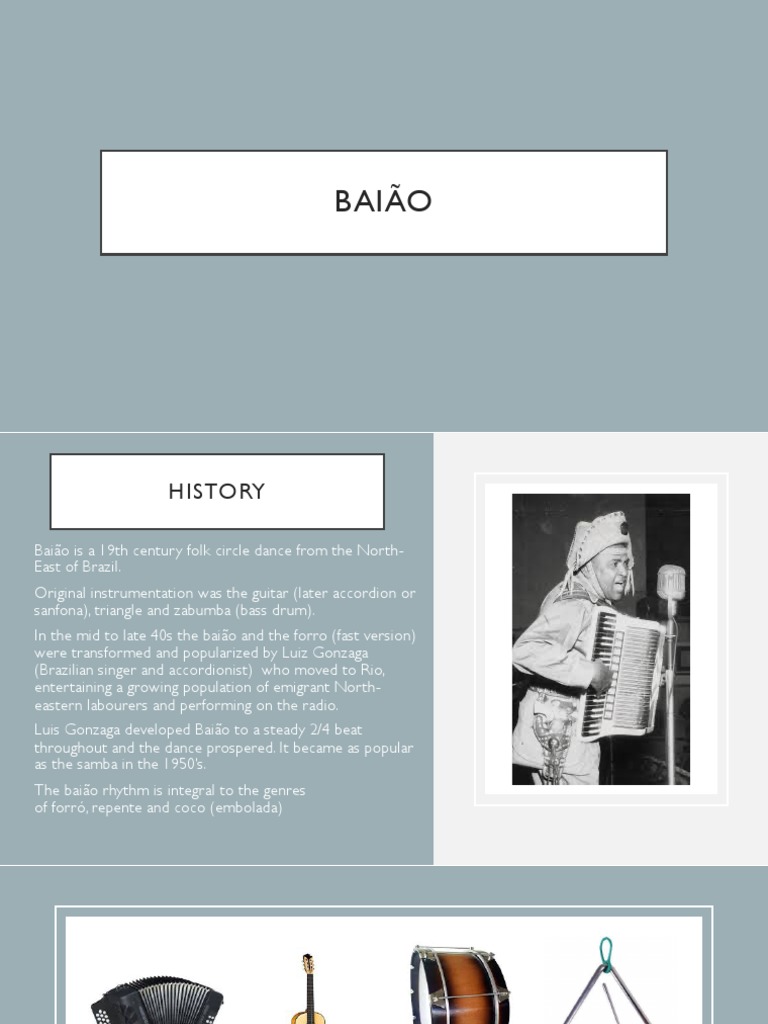 Baião: Rhythm and Instruments Explained | PDF