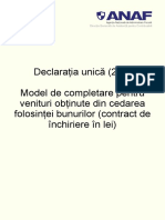 Model DU Cedarea Folosintei Bunurilor Lei 2022