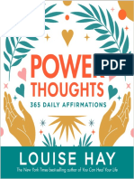 Power Thoughts 365 Daily Affirmations - Louise Hay