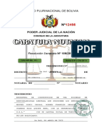 3.1 Caratula Notarial