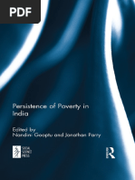 Nandini Gooptu (Editor), Jonathan Parry (Editor) - Persistence of Poverty in India (2017, Routledge) - Libgen - Li