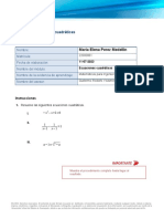 Perez - MariaElena - Sistema de Ecuaciones Cuadráticas