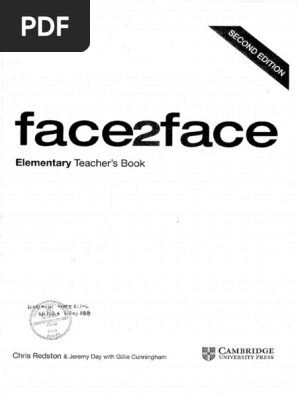 Face 2 Face Elementary Teachers Book Second Edition