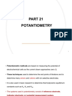 Analytical Chemistry-21 (Potantiometry) 2