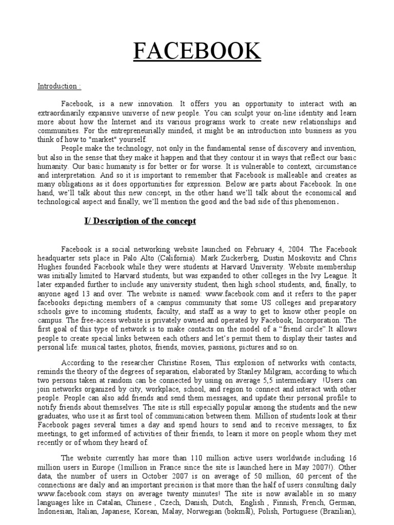 Social networks b1 anglais pdf