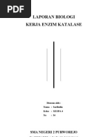 Download Laporan Biologi Kerja Enzim Katalase by Angga_No_think_7898 SN66266256 doc pdf