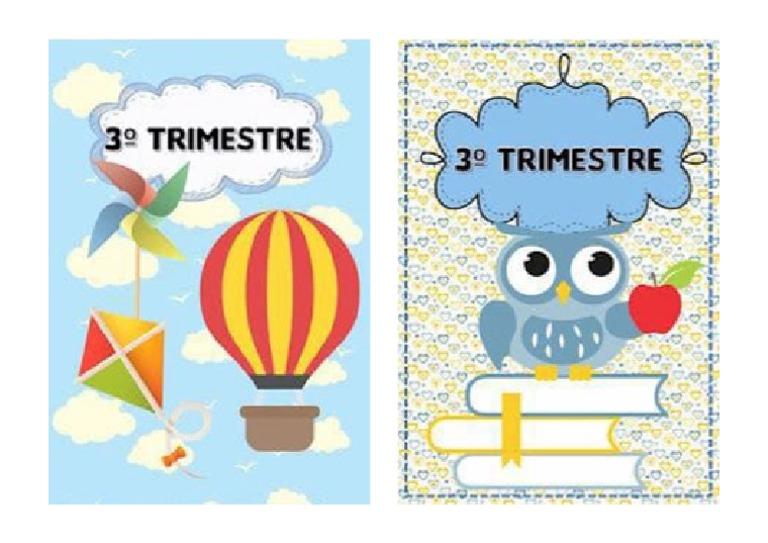 Capas Escolar 3 Bimestre | PDF