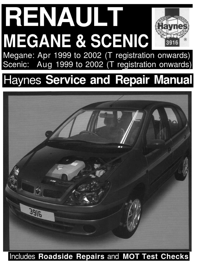 RENAULT MEGANE 2 OWNERS MANUAL PDF visual data 2