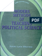 Sharma - Modern Methods of Teaching Political Science