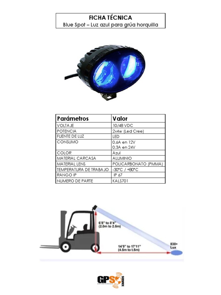Ficha Técnica Blue Spot PDF
