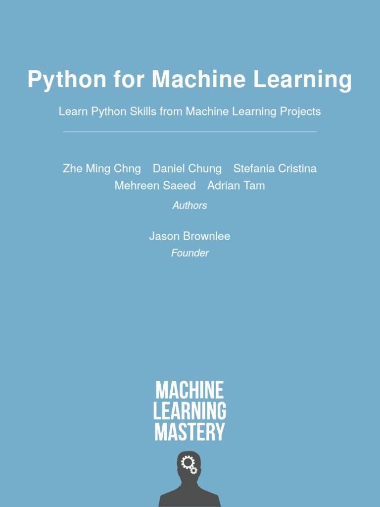 Python For Machine Learning Sample | Download Free PDF | World Wide Web ...