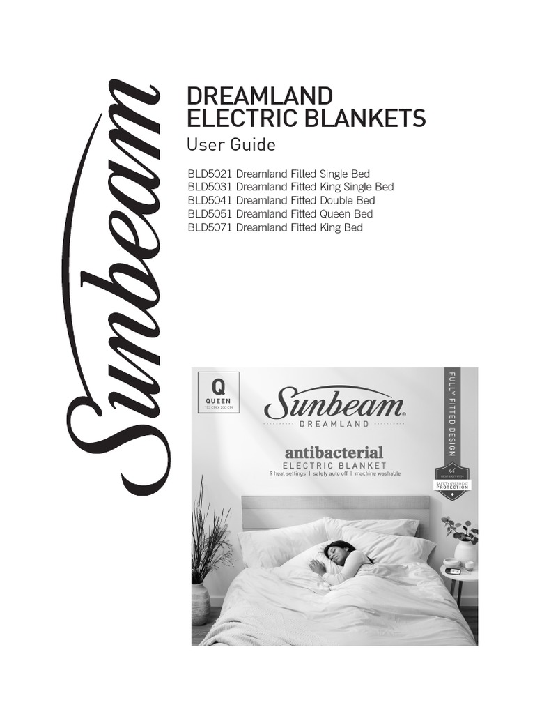 BLD5021_BLD5031_BLD5041_BLD5051_BLD5071_Sunbeam-Dreamland-Electric-Blankets-Search-User-Guide_0fc9f6c500  | PDF