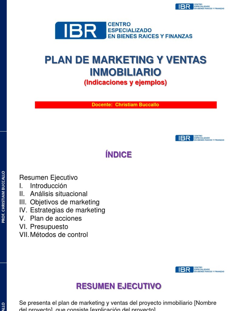 Plan de Marketing 2023 (Indicaciones) - Christiam Buccallo | PDF