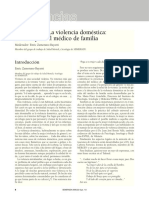 Ponencias: La Violencia Doméstica: Un Reto para El Médico de Familia