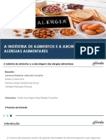 3° Período-Grupo II - A Indústria de Alimentos e A Abordagem Das Alergias Alimentares