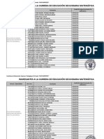 SIGES Ingresantes ProcesoAdmisionOrdinario 30 03 SECUNDARIA MATEMATICA