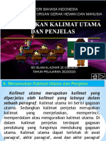 PPT B. INDO TEMA 1  MENENTUKAN KALIMAT UTAMA (1)