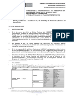 Sanción: 50 UIT Por Infracción A Los Artículos 19 y 25 Del Código de Protección y Defensa Del Consumidor