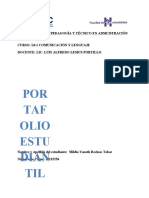 Portafolio Comunicacion y Lenguaje