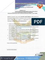 DECLARACIÓN JURADA DE SOL. DEL COSTO DE FINANCIAMIENTO - Incachaca