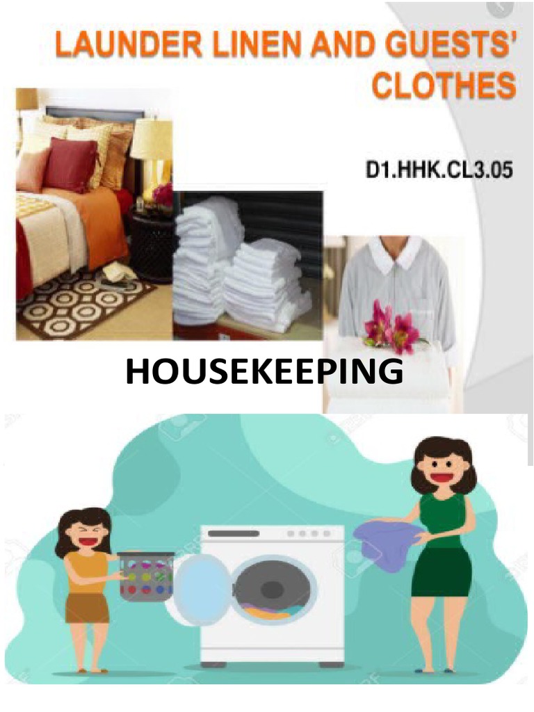 Laundering Procedures Housekeeping Manual | PDF
