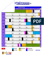 Cronograma 23-24 Profesor Sagal