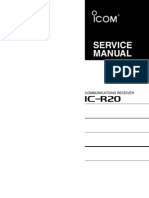 ICOM IC R20 Service Manual